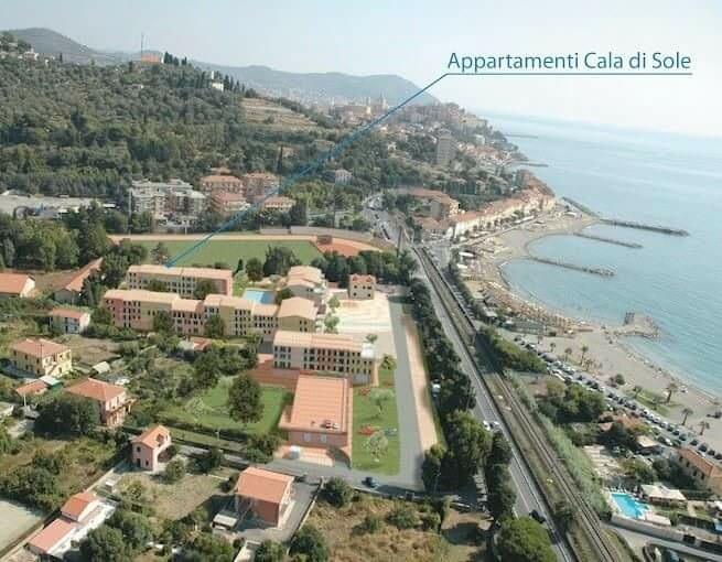 Appartamento Vista Mare Con Piscina Cala Di Sole Imperia Exterior foto
